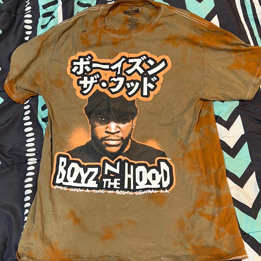 Tie dye ice cube shirt